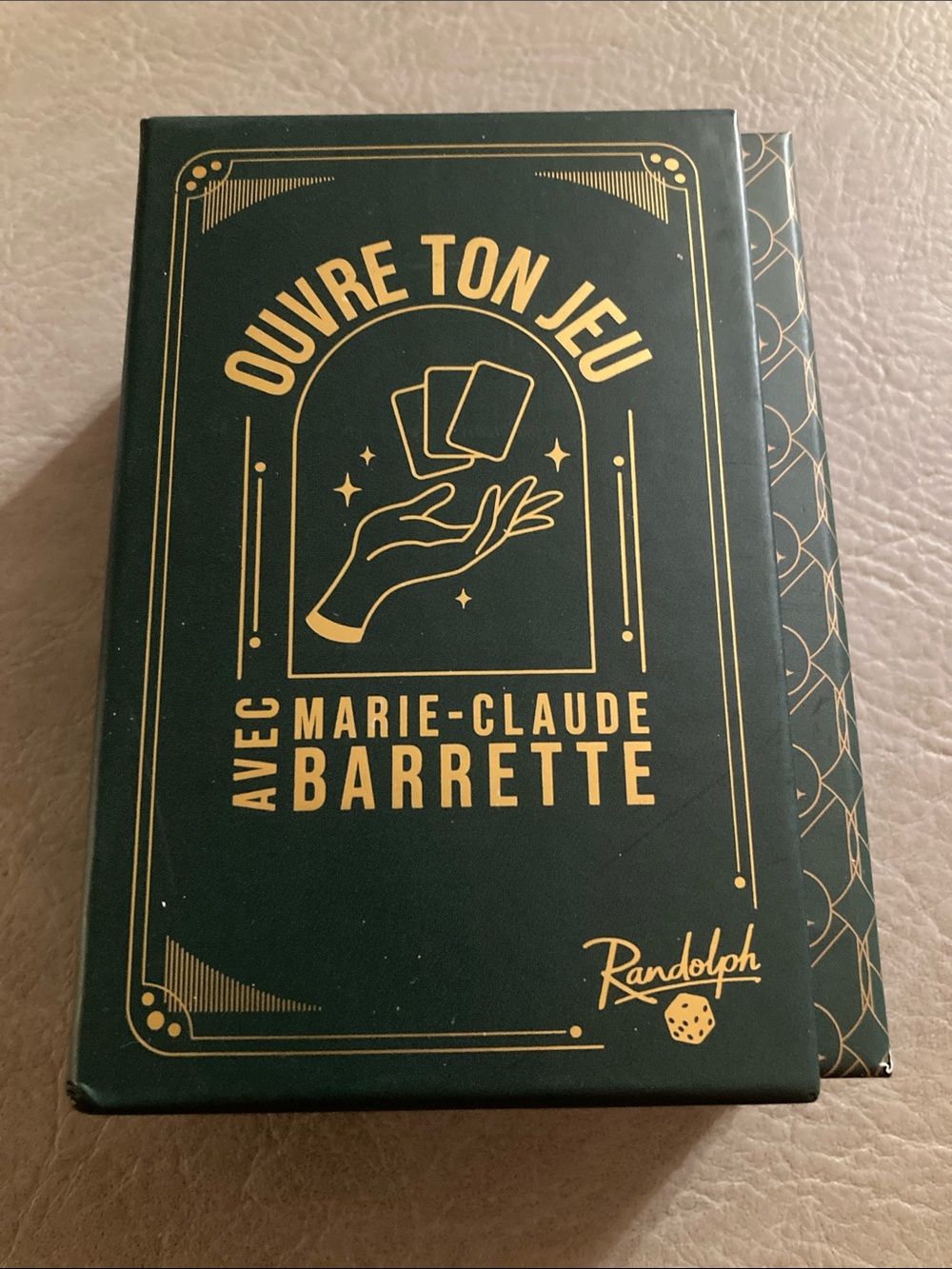 Ouvre Ton Jeu jeu de cartes avec Marie-Claude Barrette